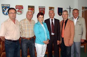 Brigitte Scharf und Alfred Schuster zu Gast bei den Königen